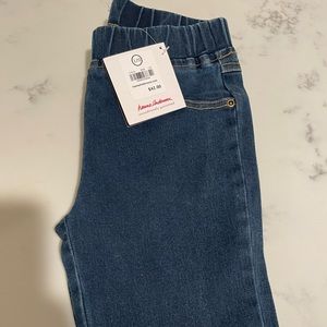 NWT Girls Hanna Andersson jeans size 120